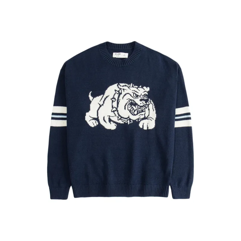 Hollister Sweater Men's Marine Blue-0