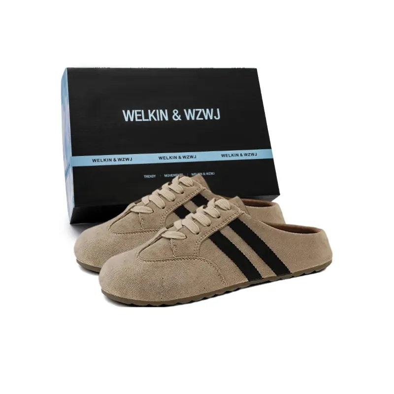 WELKIN&WZWJ Odor Resistant Abrasion Resistant Slip Resistant Closed Toe Slippers Women's-0