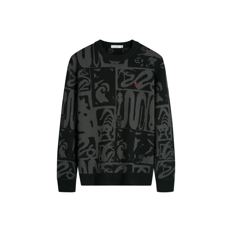 Dance With Wolves Sweater Men's-0