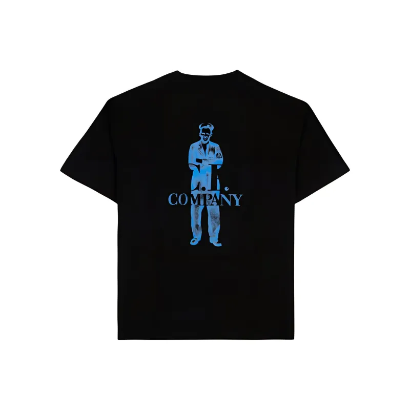 C.P.Company Logo print T shirt-1