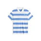 Ivory Rainbow Blue Stripes