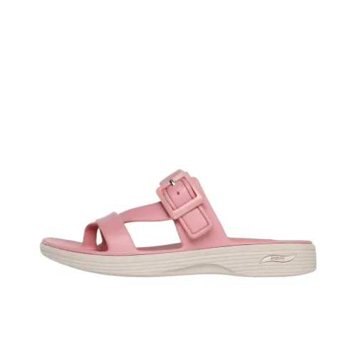 Skechers Arch Fit Flip Flops Women's Pink