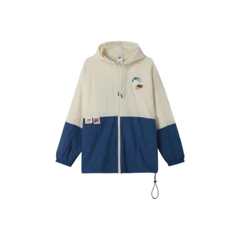 Nike Sportswear Lightweight Retro Colorblock Logo Print Woven Jacket