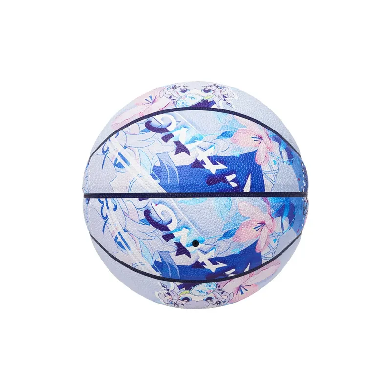 Kuangmi PU Basketball Blue Size 7 Ball Street Training Unisex-30