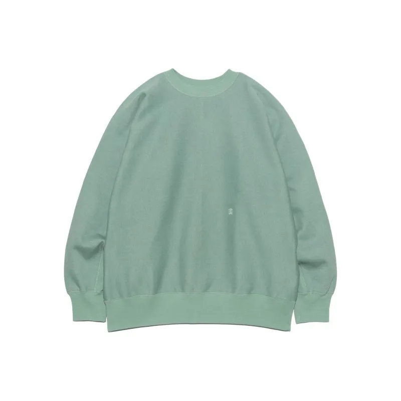 Nanamica SS25 Sweatshirts Unisex Coral Green-0
