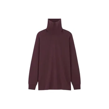 UNIQLO Sweater Men's Dark Reddish Purple