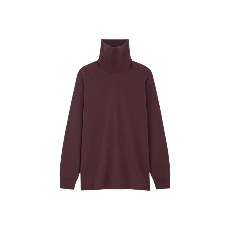 UNIQLO Sweater Men's Dark Reddish Purple-0