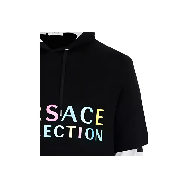 VERSACE T Shirts Men Black-2