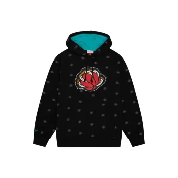 Mitchell & Ness Vancouver Grizzlies Allover Sweatshirt Men's Black