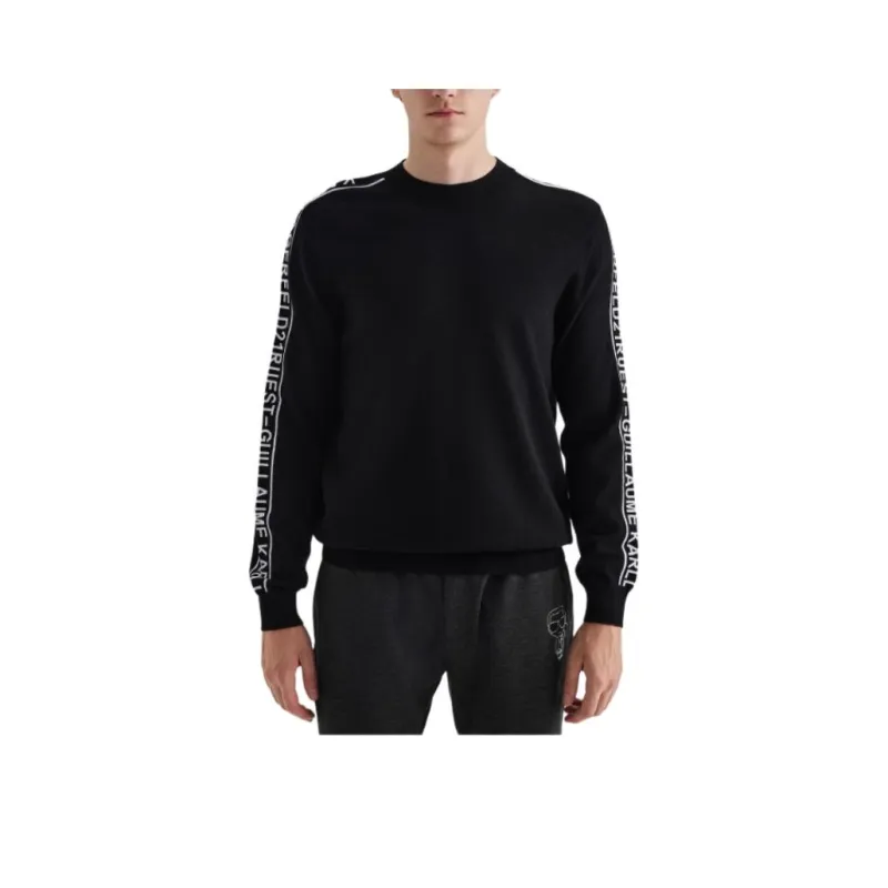KARL LAGERFELD FW24 Sweater Men's Black-0