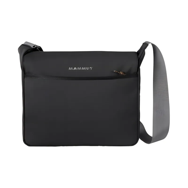 MAMMUT Nylon Crossbody Bag, Shoulder Bag Unisex Black-1