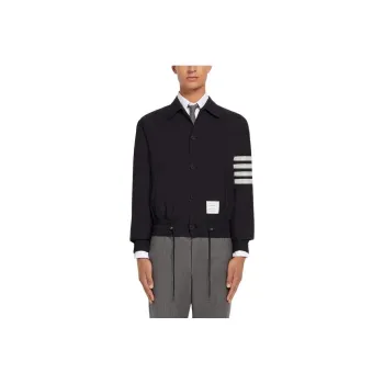 THOM BROWNE 4 Bar Stripe Bomber Jacket