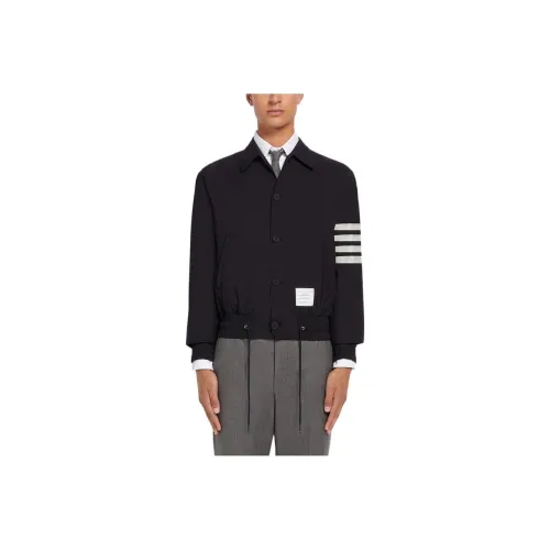 THOM BROWNE 4 Bar Stripe Bomber Jacket