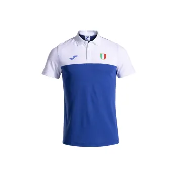 Joma Polo Shirt Short-sleeve Leisure FIDAL 24/25 Polo Shirt Men Blue/White