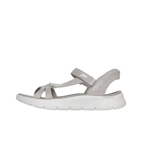 Skechers Go Walk Fle Beach Sandals Women's Taupe
