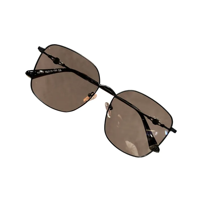 VINEY Alloy Square Sunglasses Unisex-4