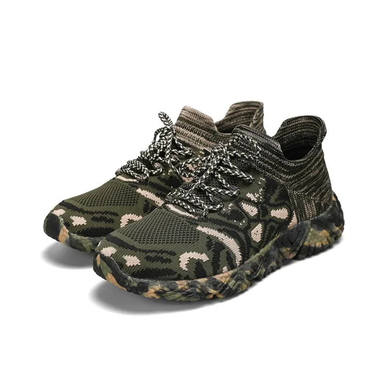 AMICNIEGD Breathable And Wear resistant Low Top Chunky Sneakers Unisex-7