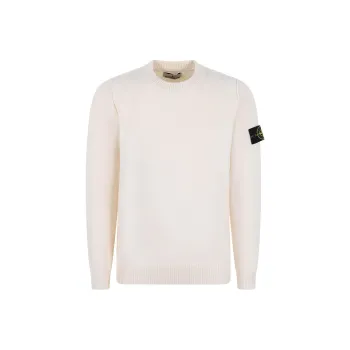 STONE ISLAND Crewneck Long-Sleeve Knit Jumper