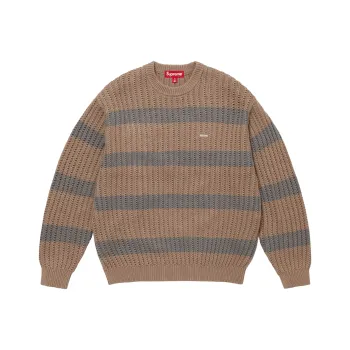 Supreme Loose Gauge Stripe Small Box Sweater
