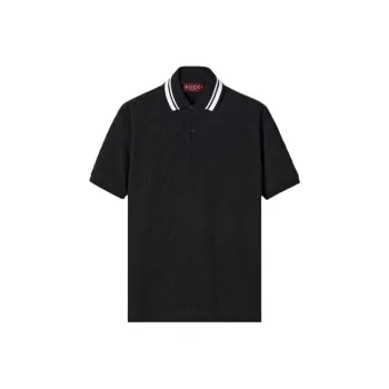 GUCCI Allover Gg Short-Sleeved Polo Shirt