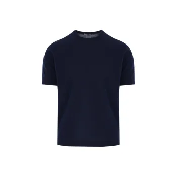 CARUSO T Shirts Men Dark Blue