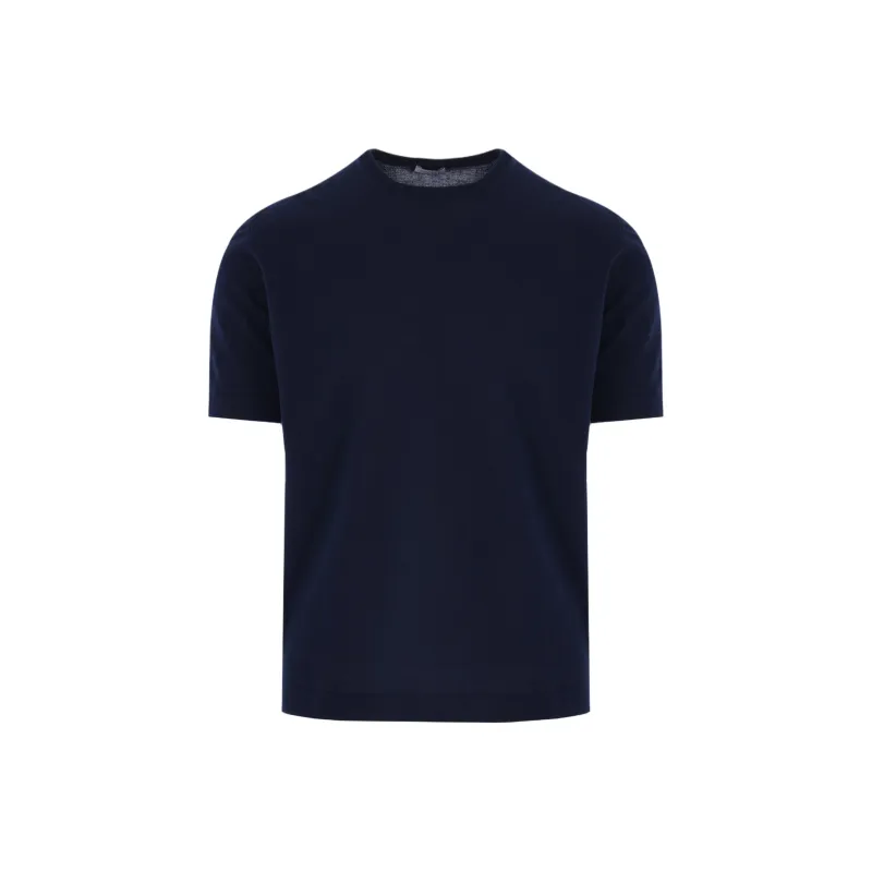 CARUSO T Shirts Men Dark Blue-0