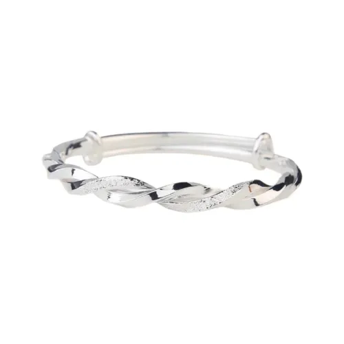 U state 999 Fine Silver Bangles Women's