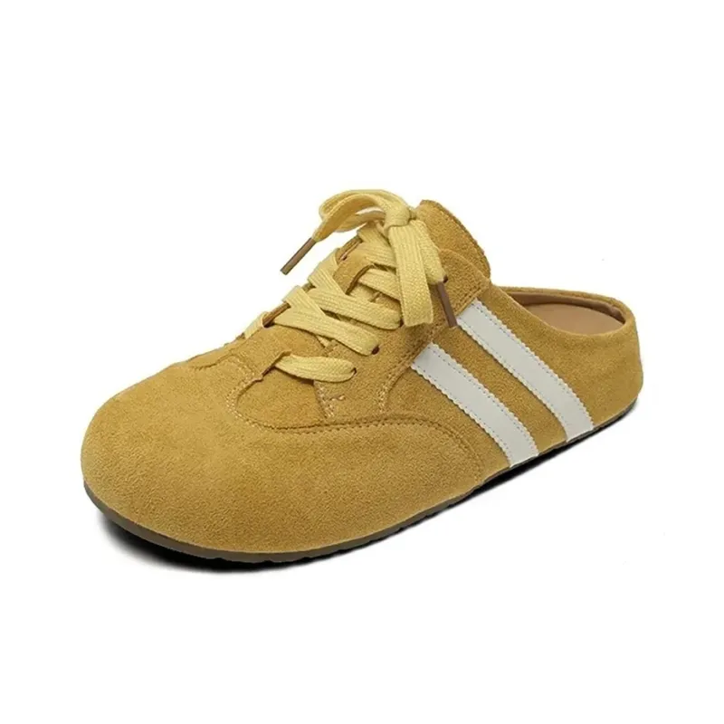 WELKIN&WZWJ Odor Resistant Abrasion Resistant Slip Resistant Closed Toe Slippers Women's-4