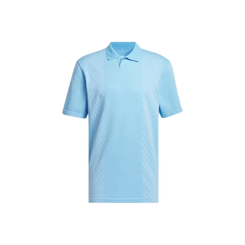 Adidas Ultimate365 Golf Tour Primeknit Polo Shirt Men's Blue-0