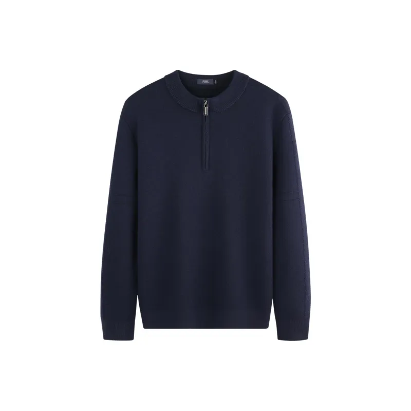 FIRS Sweaters Men Navy Blue-0