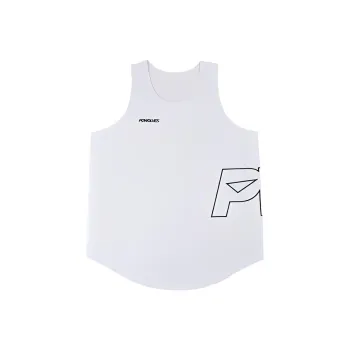 Powolves Tank Tops Unisex White