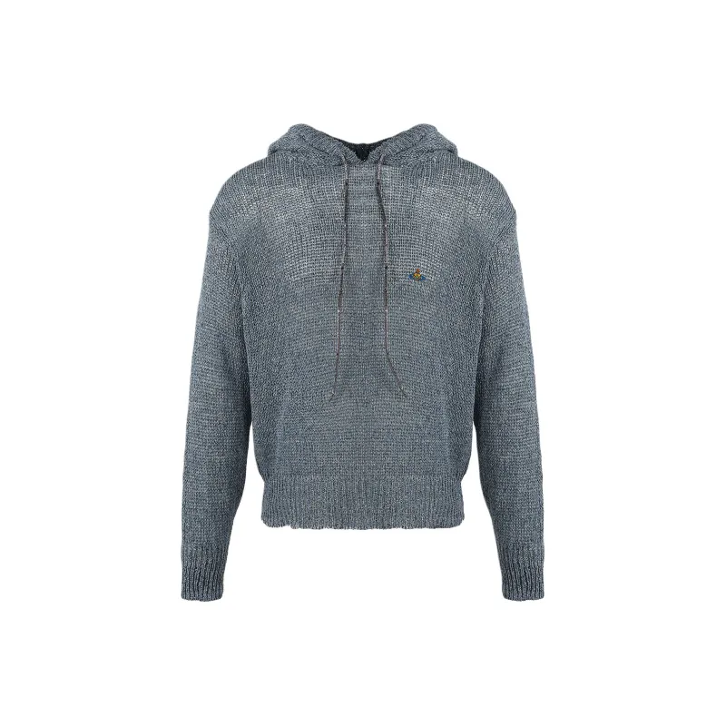 Vivienne Westwood Open-knit Linen Hoodie-0