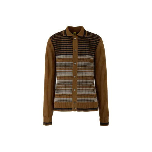 Onitsuka Tiger KNIT CARDIGAN Knitwear Men's Brown