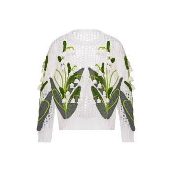 VALLEYOUTH Knitwear Unisex Seed White