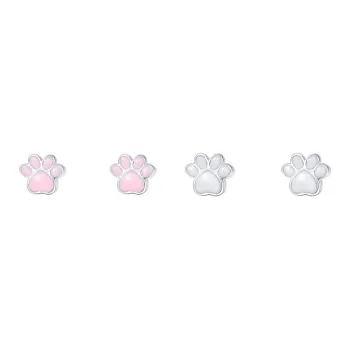 GIFT&CO 999 Fine Silver Stud Earrings Women's