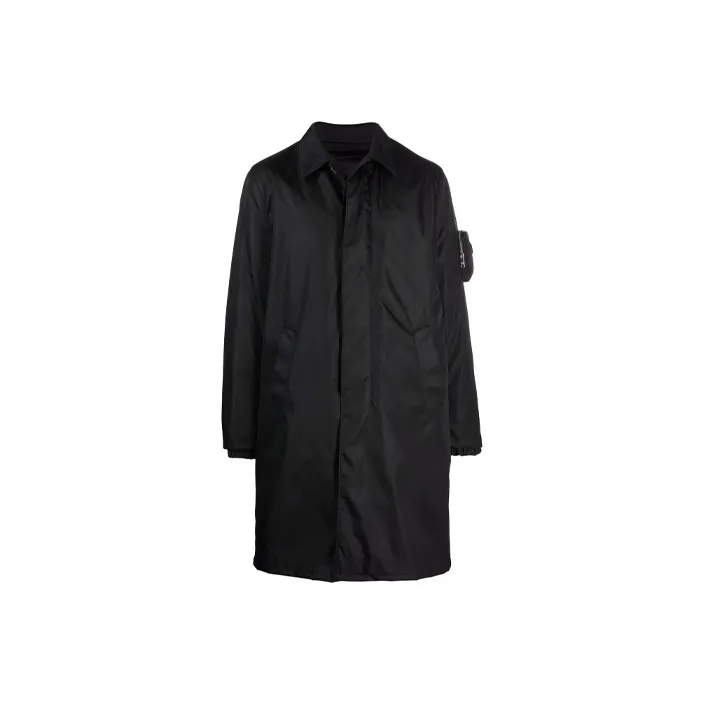 PRADA FW21 Trench Coat Men's Black-0