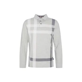BARBOUR SS24 Polo Shirt Men's White
