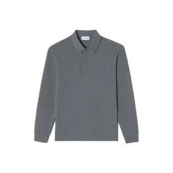 LACOSTE Polo Shirt Men's Dark Gray