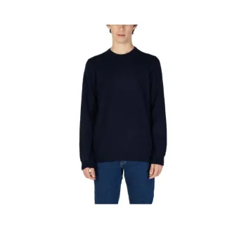 GAS Sweaters Men Blue
