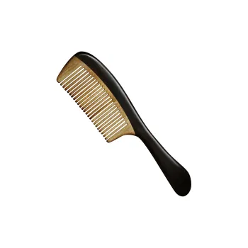 FANGYUANXIAOFU African Blackwood Wooden Comb Women's