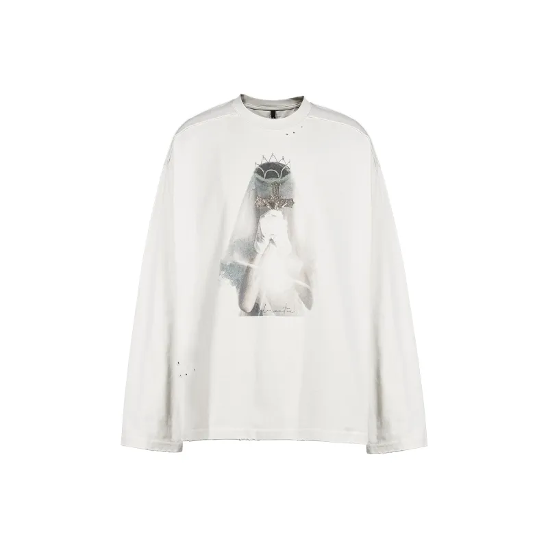 UNDERWATER Sweatshirt Unisex Dark White-0