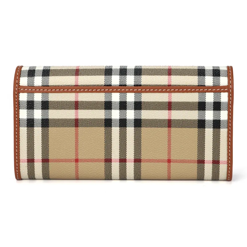 Burberry Leather Wallet Women's Archive Beige-2