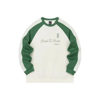 361° Trajectory 5.0 Sweatshirt Unisex Cream White/Moss Green