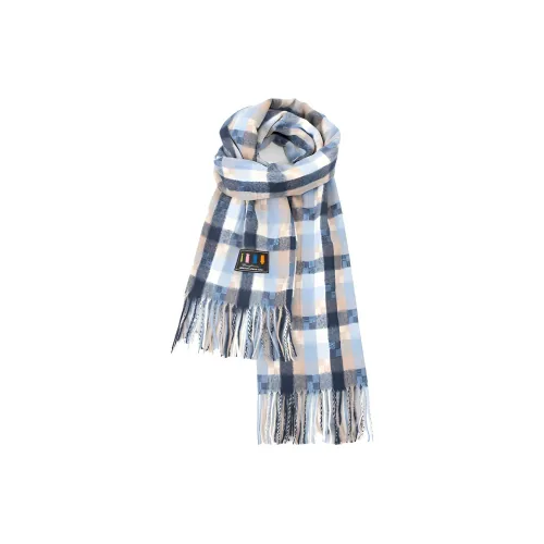 SLEEPYWALK Acrylic Knit Scarves Unisex
