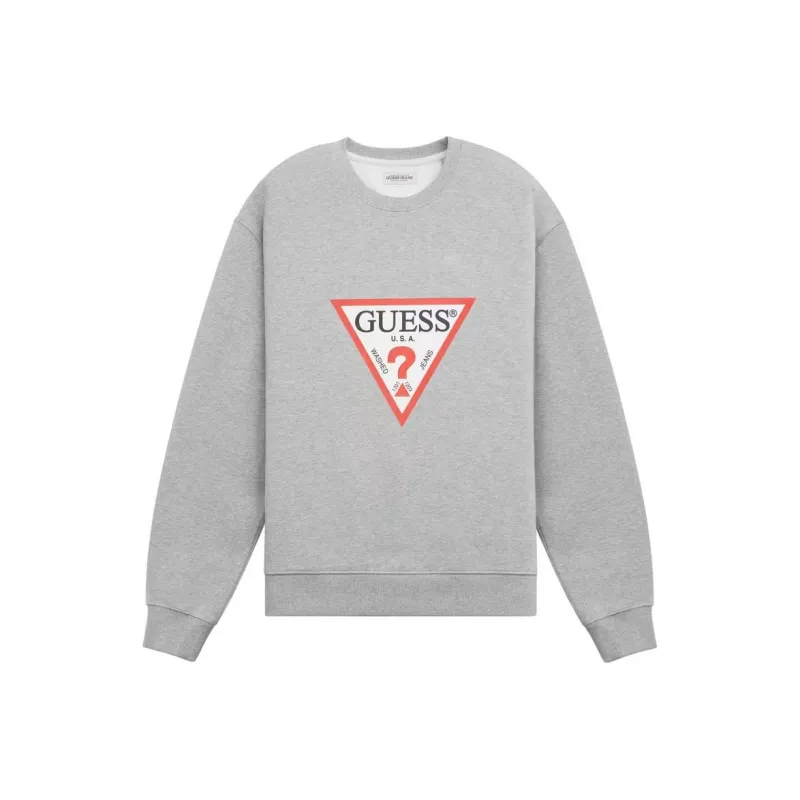 GUESS Sweatshirts Men Gray-0
