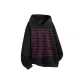 Black (Pink Print) Fleece-Lined