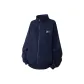 Dark Blue White Print