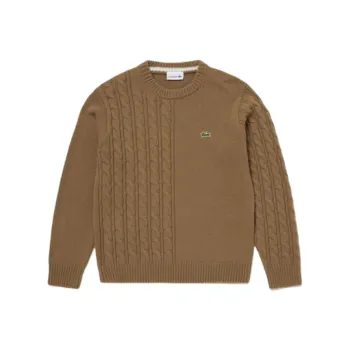 LACOSTE Sweaters Men Brown
