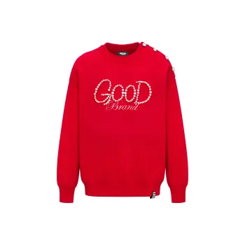 GOOD Sweaters Unisex Red