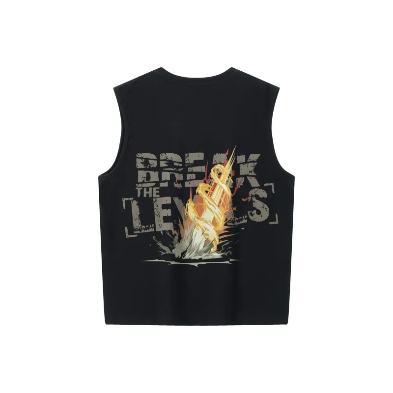 LEVEL RELAX Series Tank Tops Unisex-0